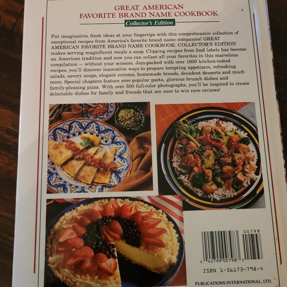 Collectors edition- Great America favorite brand name cookbook - Picture 2 of 3